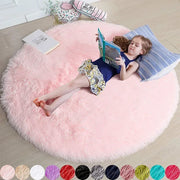 Soft Plush Round Rug