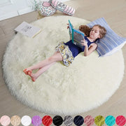 Soft Plush Round Rug